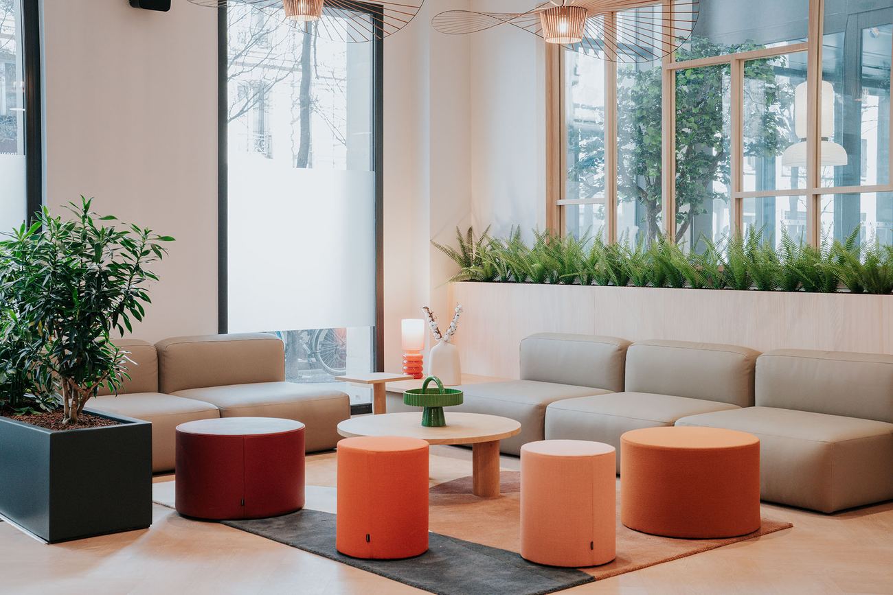 Espace de vie partagé du site O65Paris